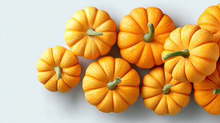 Festive Halloween background featuring classic pumpkins and ample text space, perfect for article illustrations and holiday content.