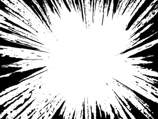 筆のタッチを使った汚れた質感のフレーム4