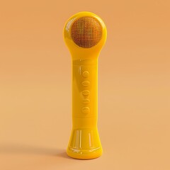 yellow fan for travel 