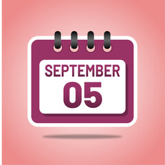 September 5 Creative Planner Illustration