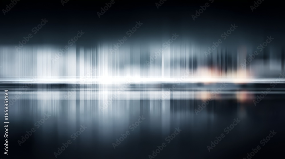 Poster futuristic digital abstract background with glowing lines vibrant light reflections and dynamic moti