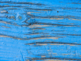 Weathered blue wooden texture