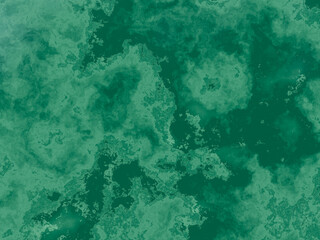 Soft green marble background with subtle mottling and organic patterns.