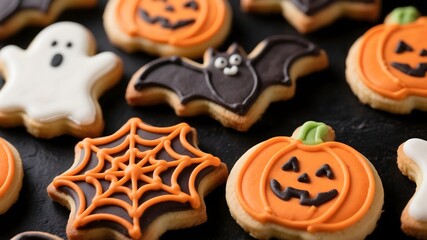 Homemade halloween cookies recipe ideas for kids and adult party treats