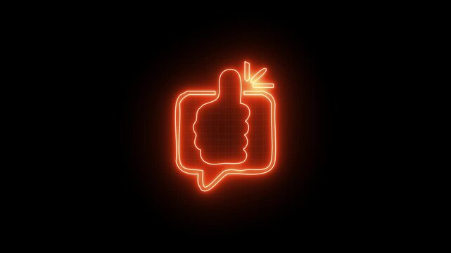 Glowing commendable feedback and customer testimonials, quality reviews concept of happiness from a grateful client, 4k animation video on black background, business idea
