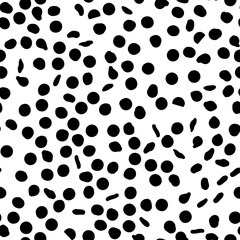 Abstract seamless black and white background