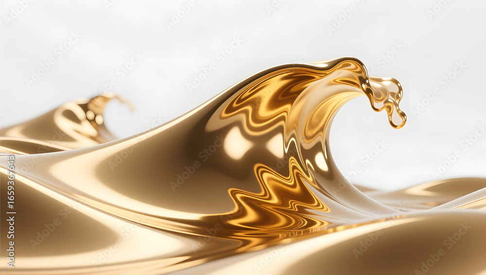 Poster dynamic fluid color gradient background, abstract kv main visual business ppt background