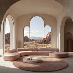 Desert View Modern Sectional Sofa.