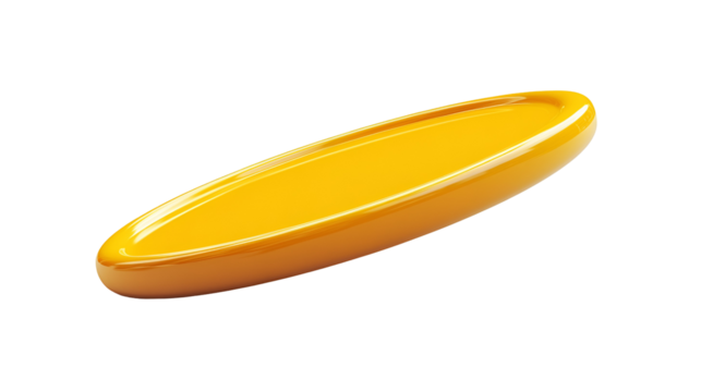 Shiny Gold Coin Isolated on Transparent Background for Financial or Gaming Concepts