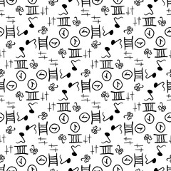 Abstract seamless background. Vector illustration. Pattern for printing and design