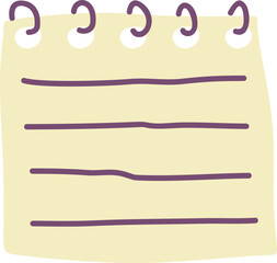 Cute Sticky Notes Memo Element