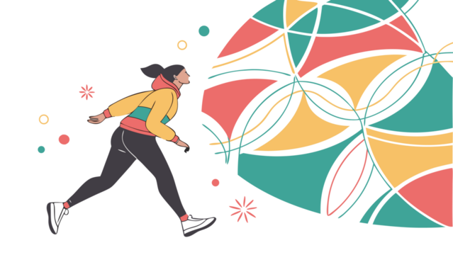 girl in a dress with butterflies - Powered by Adobe