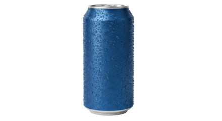 Isolated Blue Can