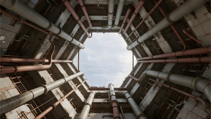 old building under construction