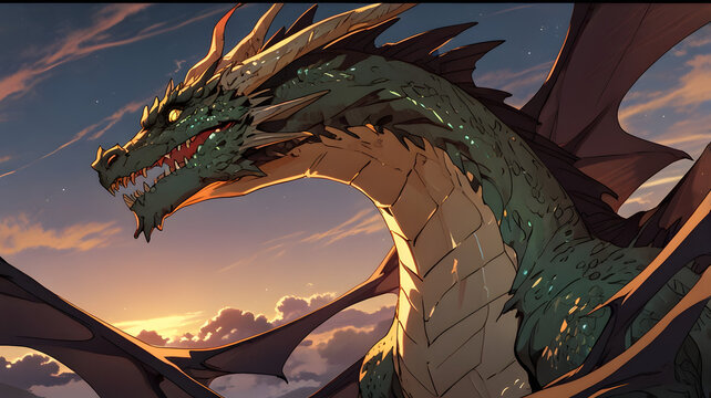 the dargon in the cartoon