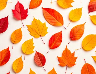 Obraz premium Fall foliage abstract backdrop