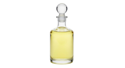 Isolated Olive Oil Bottle