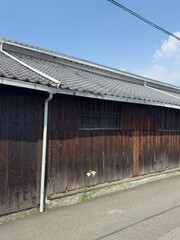 江井ヶ嶋酒造のレトロな風景
