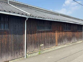江井ヶ嶋酒造のレトロな風景
