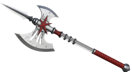 Isolated Battle Axe