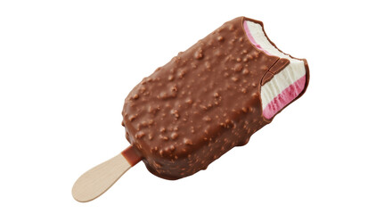 Isolated Chocolate Ice Cream Bar