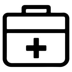 Fototapeta premium first aid kit box