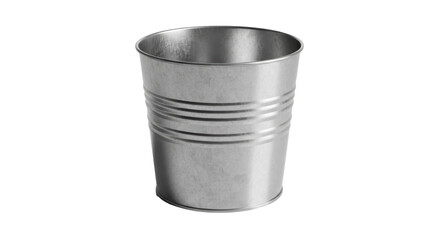 Isolated Metal Bucket