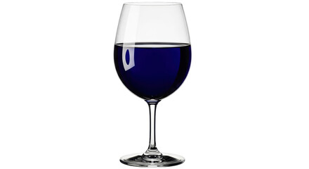 Isolated Red Wine Glass