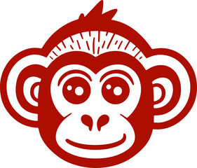 monkey face icon 