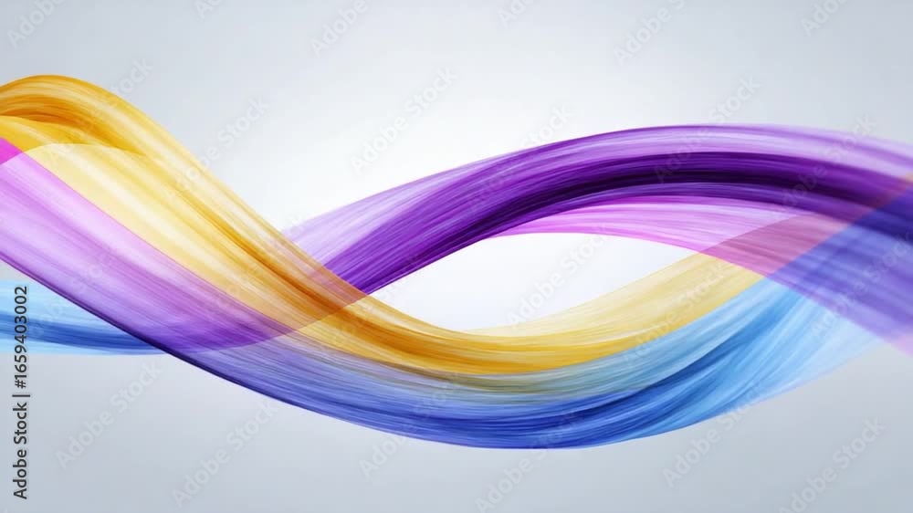 Poster color stream abstraction: a vibrant and dynamic color wave dances gracefully across the frame, its l