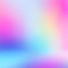 Rainbow pastel gradients look bright and playful, suitable for advertising youth and fashion brands.