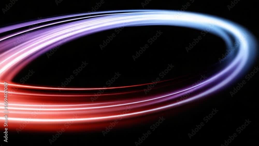 Poster abstract light trails: a stunning visualization of energy and motion unfolds in this abstract compos