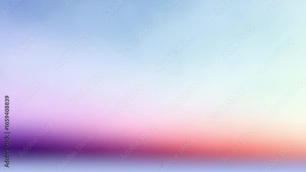Poster abstract horizon: a gentle gradient of colors suggesting a tranquil horizon or atmospheric effect. s