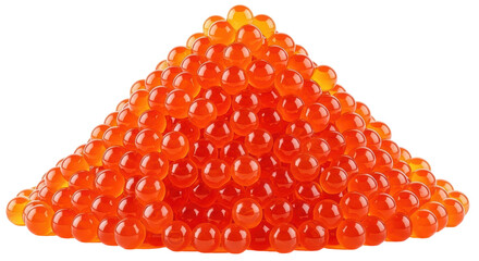 Isolated Heap of Salmon Roe