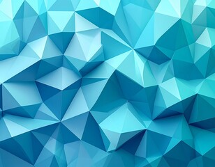 Abstract faceted polygon background