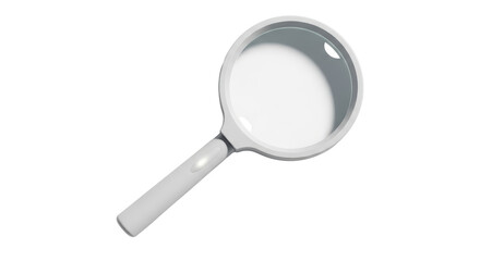 Isolated Magnifying Glass