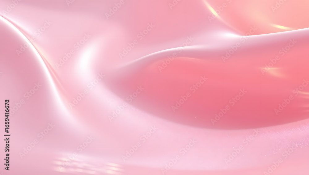 Poster Dynamic fluid color gradient background, abstract KV main visual business PPT background