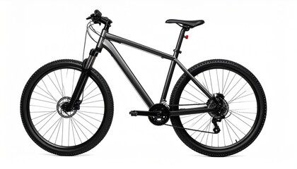 bicycle isolated on white background