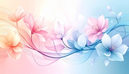 Obraz premium Floral Harmony