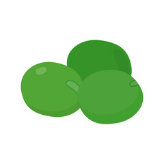 豌豆のベクターイラストアイコン