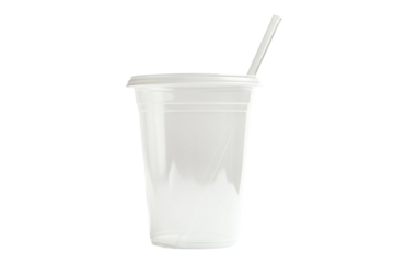 Clean plastic jerry isolated on transparent background