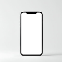 Laptop, mobile phone, or tablet with blank screen