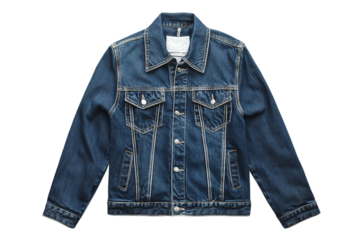 Stylish Classic Jacket Isolated on Transparent Background