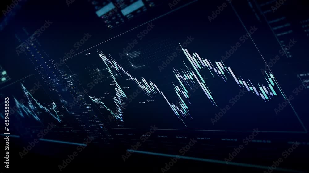 Poster dynamic data visuals for business info graphics, animated charts, and data-driven insights for a bus