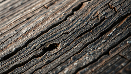 Obraz premium Plank wood texture background, mottled painted plank wood strips background material