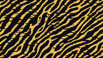 Tiger, Leopard, Zebra and Snake Animal Print Textures for Fashion and Textile Design background,generative ai