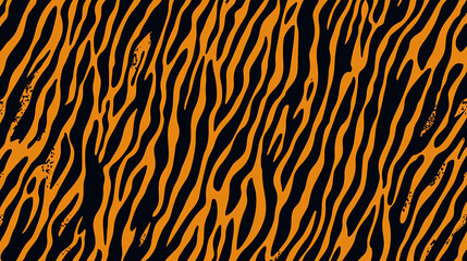 Tiger, Leopard, Zebra and Snake Animal Print Textures for Fashion and Textile Design background,generative ai
