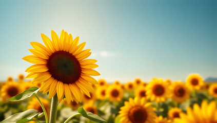 Obraz premium Sunflower Sketch hand-painted line art Vintage decorative bouquet illustration