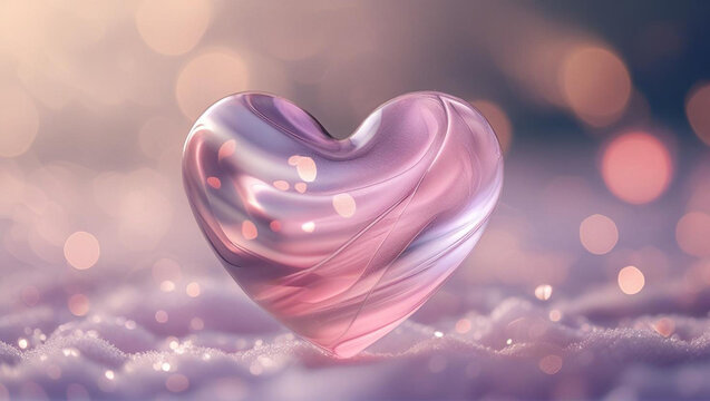 Lovey Dovey Dewy Drop Heart