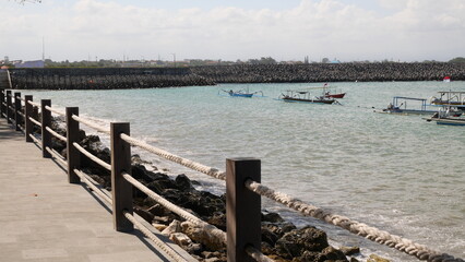 Bali’s clear blue sea offers breathtaking beauty, perfect for swimming, snorkeling, and peaceful relaxation.